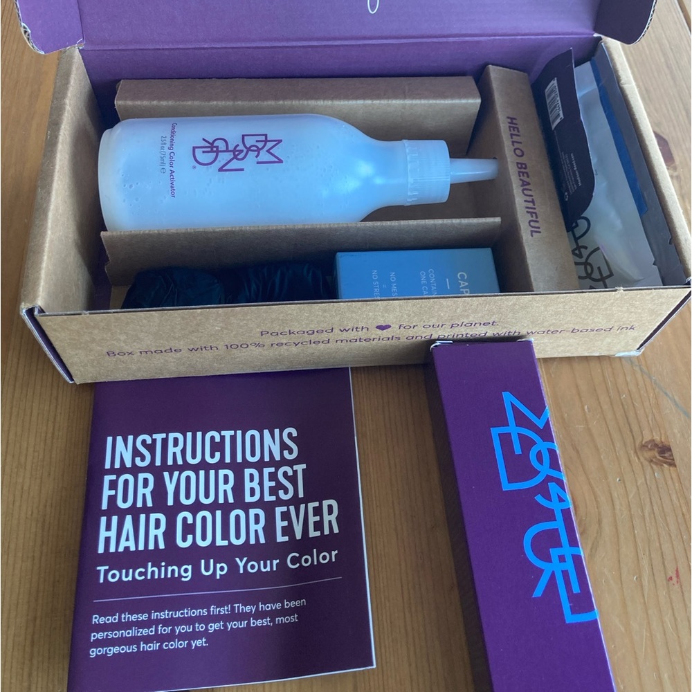 NIB: Madison Reed Hair Color Kit: Ravenna Brown.